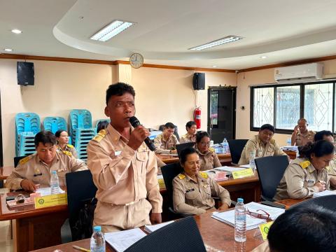 ประชุมสภาองค์การบริหารส่วนตำบลร่อนทอง สมัยสามัญ สมัยที่ ๓ ครั้งที่๑ ประจำปี พ.ศ.๒๕๖๙ ณ ห้องประชุม องค์การบริหารส่วนตำบลร่อนทอง อำเภอสตึก จังหวัดบุรีรัมย์