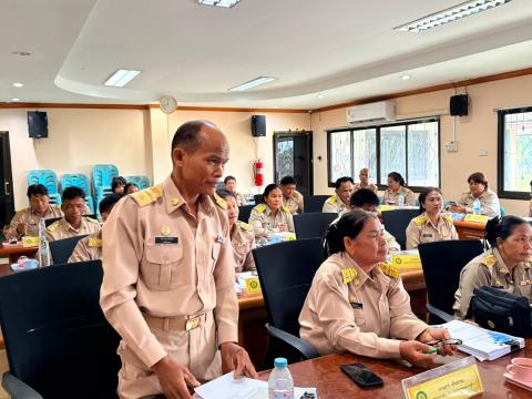 ประชุมสภาองค์การบริหารส่วนตำบลร่อนทอง สมัยสามัญ สมัยที่ ๓ ครั้งที่๑ ประจำปี พ.ศ.๒๕๖๙ ณ ห้องประชุม องค์การบริหารส่วนตำบลร่อนทอง อำเภอสตึก จังหวัดบุรีรัมย์