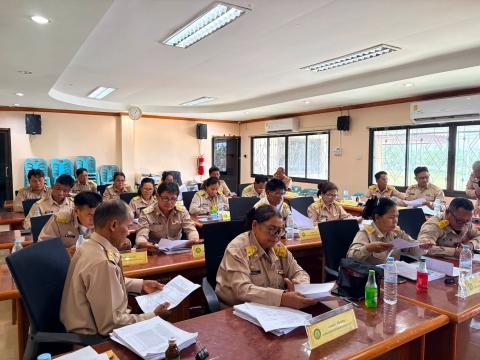ประชุมสภาองค์การบริหารส่วนตำบลร่อนทอง สมัยสามัญ สมัยที่ ๓ ครั้งที่๑ ประจำปี พ.ศ.๒๕๖๙ ณ ห้องประชุม องค์การบริหารส่วนตำบลร่อนทอง อำเภอสตึก จังหวัดบุรีรัมย์