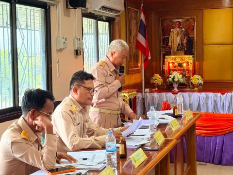 ประชุมสภาองค์การบริหารส่วนตำบลร่อนทอง สมัยสามัญ สมัยที่ ๓ ครั้งที่๑ ประจำปี พ.ศ.๒๕๖๙ ณ ห้องประชุม องค์การบริหารส่วนตำบลร่อนทอง อำเภอสตึก จังหวัดบุรีรัมย์
