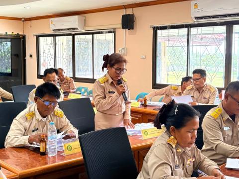 ประชุมสภาองค์การบริหารส่วนตำบลร่อนทอง สมัยสามัญ สมัยที่ ๓ ครั้งที่๑ ประจำปี พ.ศ.๒๕๖๙ ณ ห้องประชุม องค์การบริหารส่วนตำบลร่อนทอง อำเภอสตึก จังหวัดบุรีรัมย์